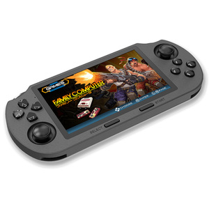 Consola de Videojuegos Portátil Retro de <span class=keywords><strong>64</strong></span> Bits con Sistema Linux Pantalla IPS de 4.5" 854x480 2G RAM Batería de 3000mAh Reproductor de Juegos de Bolsillo - Product Image 2