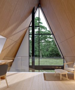 High Quality <b>Triangle</b>-roof-prefab-house Steel Material <b>Triangle</b> Roof Structure 3 bedroom 2 bath <b>light</b> steel prefab home - Product Image 3