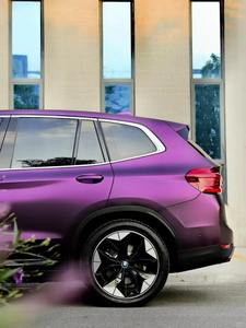 Kax <span class=keywords><strong>Film</strong></span> Pinot <span class=keywords><strong>Noir</strong></span> Violet <span class=keywords><strong>Film</strong></span> de protection de peinture en vinyle TPU hautement extensible auto-cicatrisant et changeant de couleur pour carrosserie de voiture - Product Image 5