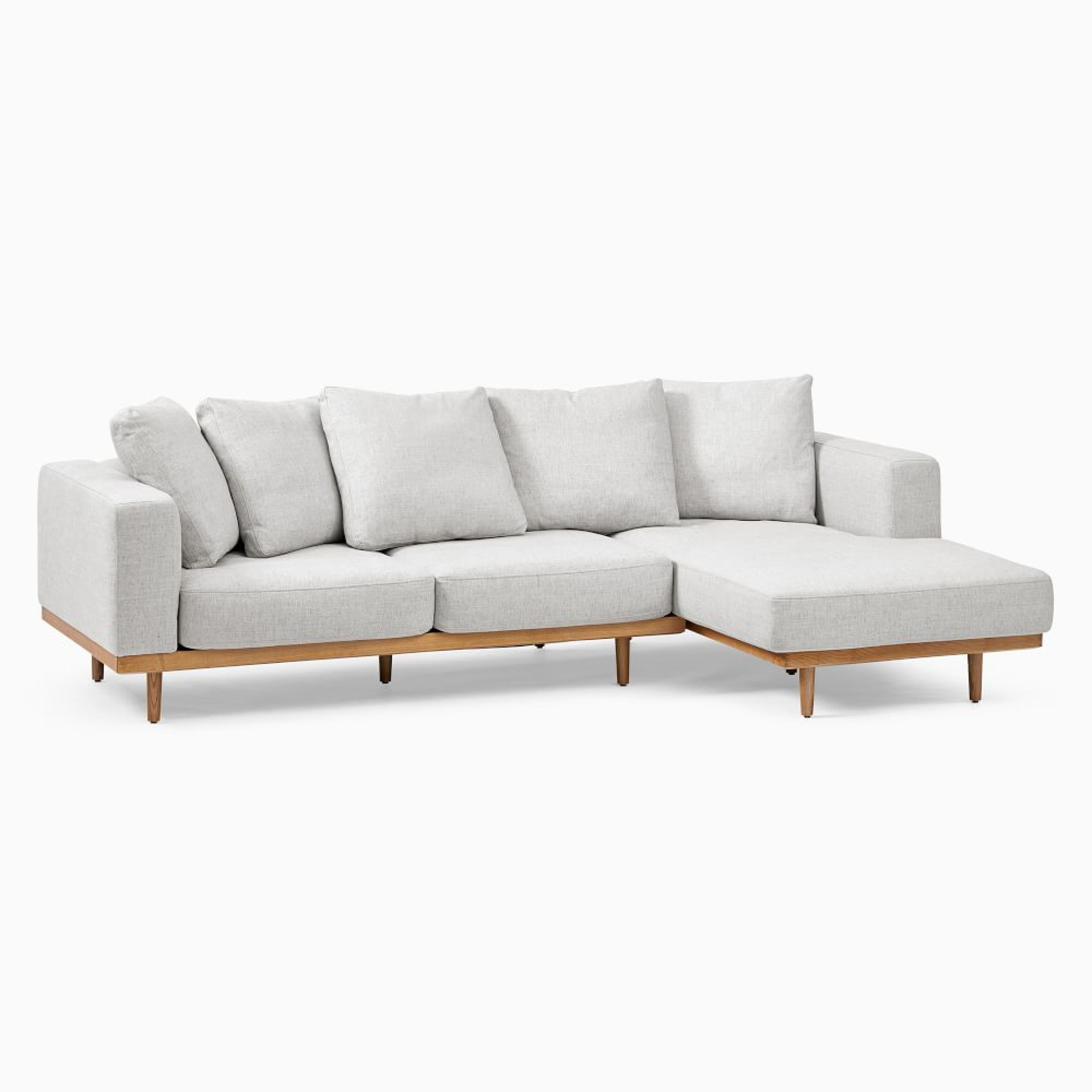 sofa sets living room indoor furniture 2-Piece corner chaise sofa