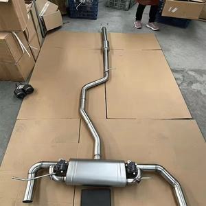 Sistema de Escape Catback Valvetronic de 1.5 mm de Espesor con Acabado Pulido Espejo para <span class=keywords><strong>Mercedes</strong></span> <span class=keywords><strong>A180</strong></span> W177 1.3T 1.6T M282, Acero Inoxidable 304 - Product Image 3
