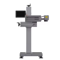 Nouvelle conception de machine d'impression laser UV 5W avec prise en charge DXF, refroidissement par eau CNC pour le marquage sur métal des sachets d'emballage alimentaire