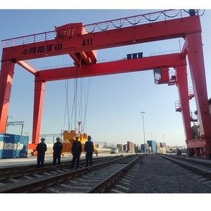 Gru a portale su rotaie a doppia trave <span class=keywords><strong>RMG</strong></span> da 41 tonnellate con capacità di sollevamento container da 20ft/40ft - Product Image 6