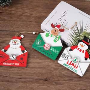 Décorations de Noël transfrontalières : Pendentifs, Enveloppes de <span class=keywords><strong>Père</strong></span> Noël, Bénédictions, Ornements de Noël personnalisés, Liste de Noël - Product Image 3