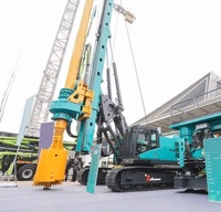 Foreuse rotative multifonctionnelle de grande envergure SWDM360, diamètre 2,5 m, profondeur max. 100 m, avec pompe à engrenages et moteur