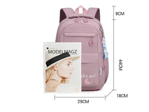 Sac à dos scolaire Kawaii pour filles grand sac de voyage imperméable portable Mochilas Escolares Teens College Students avec dessin animé - Product Image 6