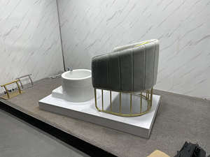 Sillón de Pedicura de Lujo para Salón de Belleza, Diseño Popular, Sin Plomería, Color Rosa, Relajante, con Masaje para Pies, Sin Tazón - Product Image 4