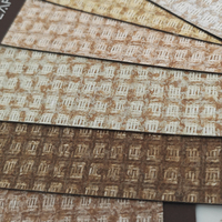 Papier peint en tissu grasscloth naturel de style européen pour la conception intérieure de la maison ignifuge et isolation thermique échantillon gratuit de papier