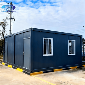 Appartement préfabriqué mobile de taille personnalisée construit en usine, maison conteneur assemblée, pour le travail et la vie - Product Image 2