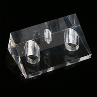 Service de fraisage en plastique, bricolage, OEM, personnalisé de haute qualité, Fabrication CNC, pièces transparentes, Pmma en acrylique Transparent, pièces de protocoles rapide