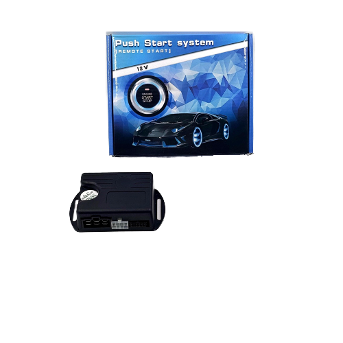 12V One Start Stop Button Engine Push Button RFID Lock Ignition Switch Keyless Entry Starter Antitheft Auto Car Alarm System