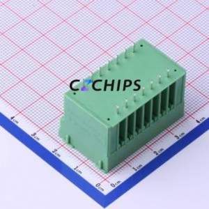 KF2EDGVHM-3.81-2*7P Plug-in Terminal Block Through hole,P=3.81mm Board-to-Board / Socket - Closed Screw Fixing 2x7P 3.81mm - Product Image 2