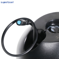 Superbsail Vente en gros de phare avant pour kit de vélo électrique OOK-TEK S8 Remplacement de phare LED Phare avant pour vélo Réparation de vélo
