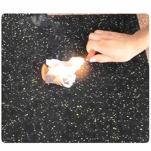 Baldosas DE SEGURIDAD antideslizantes EPDM para juegos infantiles, alfombrillas de rompecabezas de goma de grado comercial, suelo de gimnasio absorbente de golpes, 50x50cm - Product Image 4