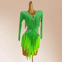 2025 nouveau nouveau concours de robe de danse latine de salle de bal femmes frange robes latines à vendre