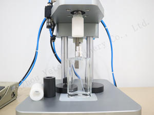 Scrivania Tipo di Pneumatico Manuale Bottiglia di Profumo Collare Anello Premendo Macchina Bottiglia di Vetro del Profumo Carimping Macchina di Coperchiamento Strumento - Product Image 4