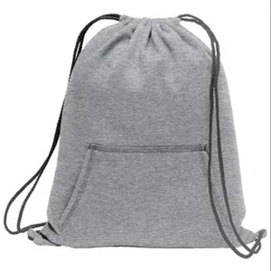 Promotional Port & Company Core Fleece Sweatshirt Cinch Pack drawstring backpack