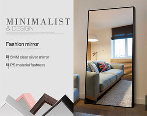 <span class=keywords><strong>Miroir</strong></span> sur pied élégant, <span class=keywords><strong>grand</strong></span> format, décoration murale de toilette, pour le <span class=keywords><strong>salon</strong></span>, vente en gros - Product Image 4