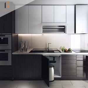 Ensemble de meubles de cuisine modernes populaires <span class=keywords><strong>en</strong></span> Australie avec surface laquée, robinet et panier de tiroir - Product Image 6