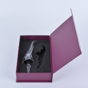 Olecranon Thanh Lịch Acrylic Rượu Vang Đỏ Pourer Set Cross-Biên Giới Kính Mới Decanting Công Cụ Với Hộp Màu Thanh Phụ Kiện - Product Image 4