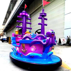 <span class=keywords><strong>Voiture</strong></span> de divertissement carrée pour centre commercial d'affaires en plein air <span class=keywords><strong>voiture</strong></span> adulte enfant parent-enfant électrique bateau de pirate auto tamponneuse - Product Image 3