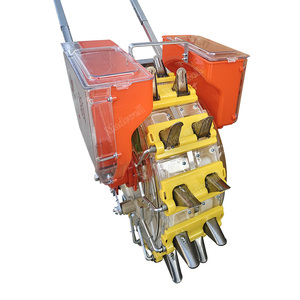 Semoir manuel à graines avec bac à engrais, machine de plantation multifonctionnelle pour le soja et autres cultures - Product Image 1