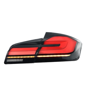 New Arrival 5 Series <b>LED</b> Driving <b>Lights</b> Running Water Steering <b>Red</b> 12V Restoration Taillights Assembly 11-17 Models F10/f18 - Product Image 3