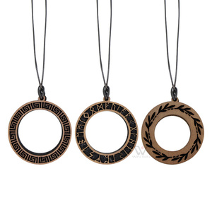 Profumatore per <span class=keywords><strong>Auto</strong></span> Vintage in Legno Intagliato, Pendente Aromaterapico a Lunga Durata per Interni <span class=keywords><strong>Auto</strong></span> - Product Image 4