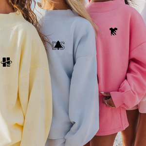 Sudadera de Forro Polar Suave Clásica con Parche Bordado Personalizado OEM de Alta Calidad, Sudadera Holgada con Hombros Caídos y Cuello Simulado - Product Image 4