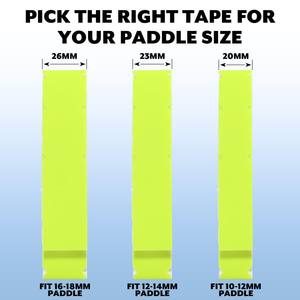 Cinta Protectora para Borde de Raqueta de Pickleball, Cinta de Protección para Cabeza de Raqueta Precortada, Correa Protectora de Repuesto - Product Image 2