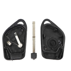 Keyyou — <span class=keywords><strong>coque</strong></span> de <span class=keywords><strong>clé</strong></span> télécommande de remplacement à 2 boutons, pour <span class=keywords><strong>PEUGEOT</strong></span> <span class=keywords><strong>406</strong></span>, 306, commutateur sans lame - Product Image 2