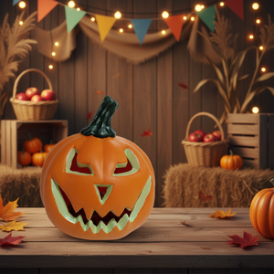 Novos Produtos Fábrica Decoração Direta Halloween <span class=keywords><strong>Pumpkin</strong></span> Light Plastic <span class=keywords><strong>Pumpkin</strong></span> - Product Image 3