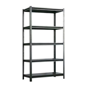 מנוקב זווית ברזל הודעות אחסון מוסך סגור פלדה תעשייתי מדפים - Product Image 2