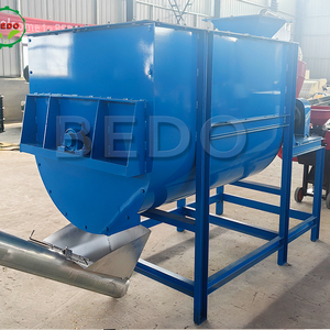 Gia cầm thức ăn hoàn chỉnh dây chuyền sản xuất ngang thức ăn trộn gia súc gà lợn gà động vật thức ăn trộn giá máy - Product Image 5