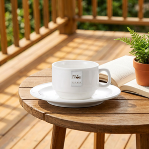 Hot Sales White Color <strong>Plastic</strong> Melamine <strong>Tea</strong> Coffee Cup <strong>Set</strong> - Product Image 4