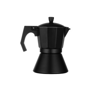 <span class=keywords><strong>Cafetière</strong></span> Moka en aluminium noir, style italien, octogonale, avec soupape de sécurité - Product Image 5