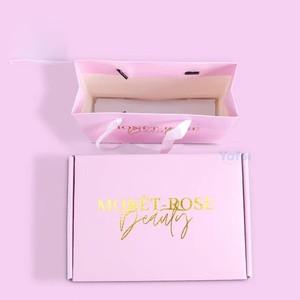 Boîtes de livraison de gâteaux personnalisées en papier <span class=keywords><strong>suisse</strong></span> rose pour anniversaire, petites, avec logo, pour tiramisu à la lune - Product Image 2
