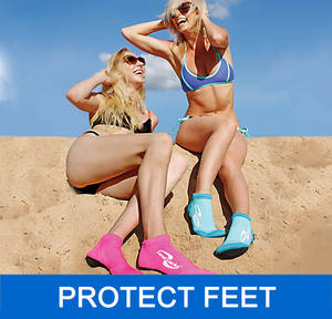 Logo personalizzato in Neoprene Beach volley calzini di sabbia 3mm di protezione da immersione pinna calzini per lo sport - Product Image 6