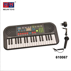 Clavier électronique de 37 touches avec microphone, jouet multifonctionnel, pour enfants - Product Image 3