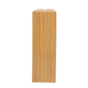 Porta menús minimalista moderno de bambú y madera para cafeterías y restaurantes, tarjeta de pedidos de bambú, tarjeta de vinos, soporte para menús, personalizable. - Product Image 3