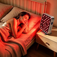Panneau de luminothérapie BioMol à 7 longueurs d'onde, lumière rouge, infrarouge proche (NIR), LED bleues et vertes, sans scintillement, pour le corps entier et le visage, appareil de luminothérapie AU/US