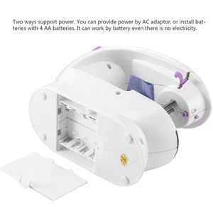 Máquina DE COSER Overlock para el hogar, Serge de 4 hilos, características automáticas, Manual, ropa para el hogar, tela, incluye máquinas de coser con Motor - Product Image 2