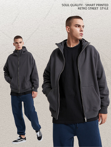 Vente en gros : <span class=keywords><strong>Sweat</strong></span> à capuche Ninja imprimé en 3D de haute qualité, tendance, avec fermeture éclair, poignets côtelés, personnalisable, long, avec logo brodé - Product Image 5