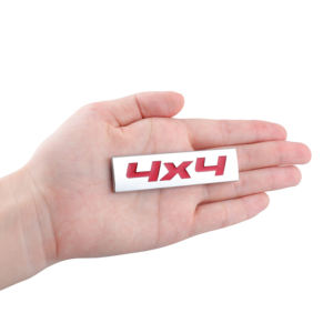Barato personalizado emblema 4X4 coche Metal pegatina cuerpo deporte insignia OEM alta calidad al por mayor camión Auto accesorios autoadhesivo - Product Image 2