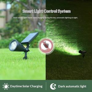 Luces Solares de Jardín Blanco Cálido Exclusivamente para Exportación, Impermeables, con Interruptor Inductivo para Exteriores, Iluminación de 6 a 12 Horas, Certificación CE de la UE - Product Image 3