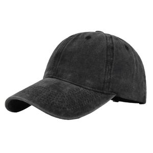 Gorra de Béisbol Deportiva de Alta Calidad, Bordada, Ajustable, Estilo Casual, de Algodón, Denim Lavado, Color Degradado - Product Image 1