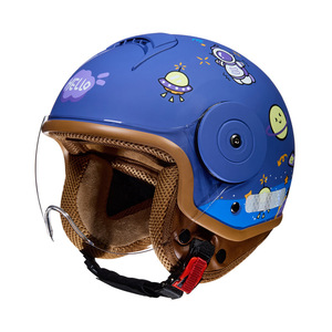 Demi-casques De Moto Avec Pare-soleil,casque De Protection D'équitation En Plein Air,casquette