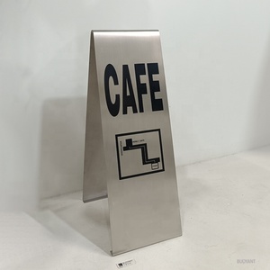 Customized a Shape Stainless Steel Business Sign Outdoor Sign Board Stand up Advertising Board a Frame Sign - Product Image 3