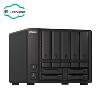 QNAP 9-bay TS-h973AX NAS qts hero yang mendukung SSD U.2 NVMe dan 10GbE/2.5GbE