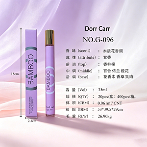 น้ำหอมแบบหลอดทดลอง Eau De Parfum 35 มล. น้ำหอมสำหรับผู้ชายและผู้หญิง แบรนด์คุณภาพจีน สเปรย์น้ำหอมพกพาขนาดเล็ก - Product Image 4